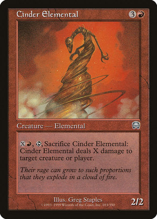 Cinder Elemental [Mercadian Masques] | Empire Gaming NC