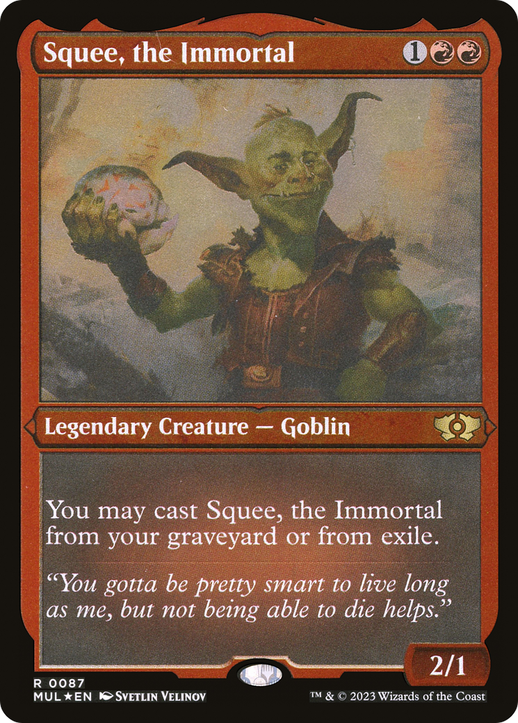 Squee, the Immortal (Foil Etched) [Multiverse Legends] | Empire Gaming NC