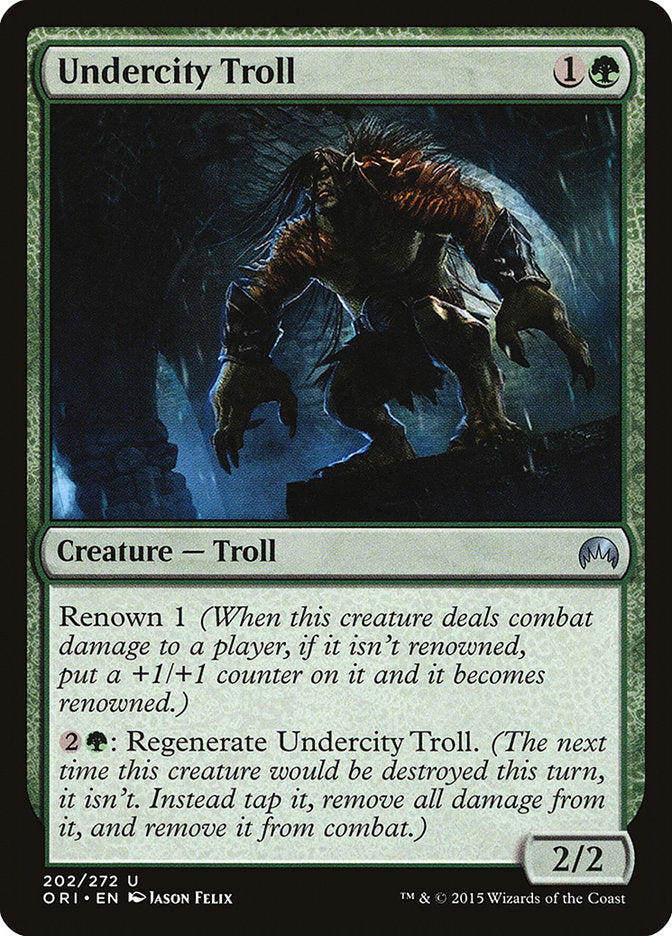 Undercity Troll [Magic Origins] | Empire Gaming NC