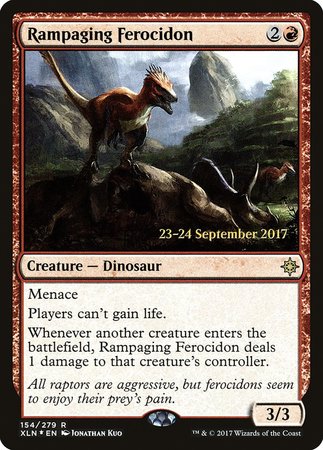 Rampaging Ferocidon [Ixalan Promos] | Empire Gaming NC