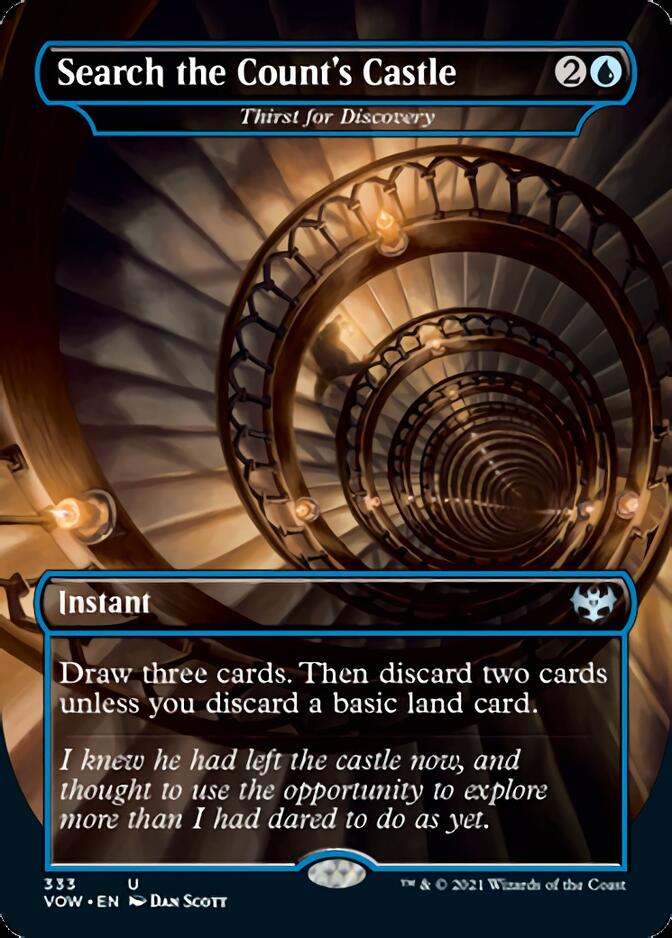 Thirst for Discovery - Search the Count's Castle [Innistrad: Crimson Vow] | Empire Gaming NC