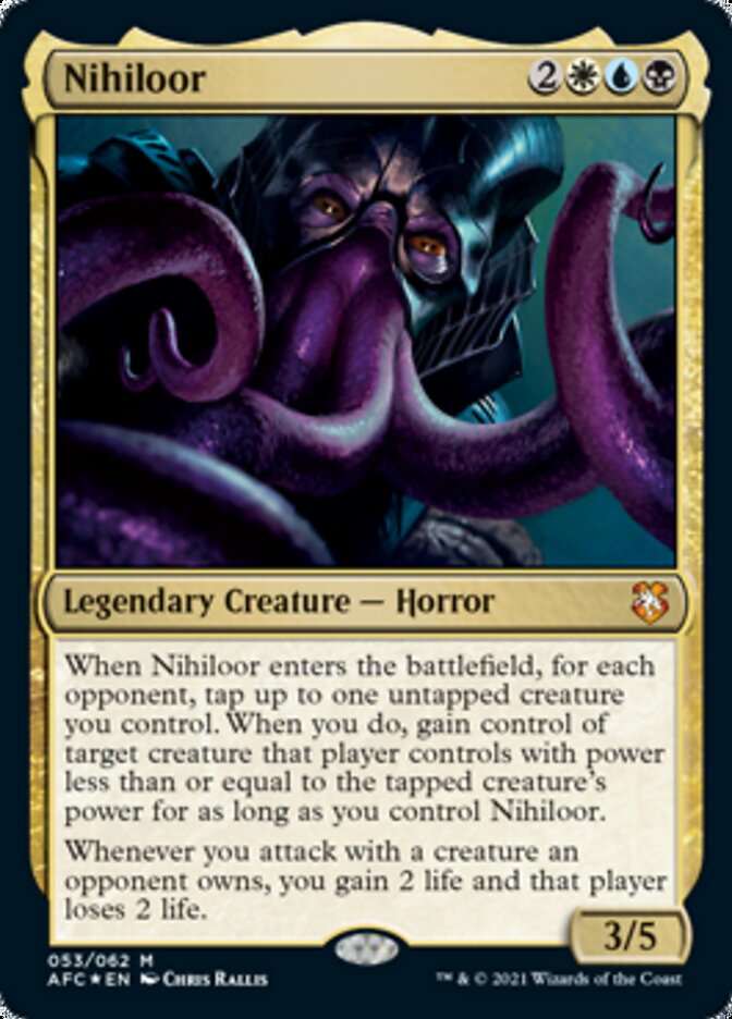 Nihiloor [Dungeons & Dragons: Adventures in the Forgotten Realms Commander] | Empire Gaming NC