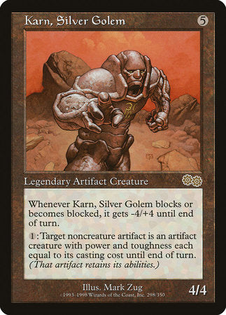 Karn, Silver Golem [Urza's Saga] | Empire Gaming NC