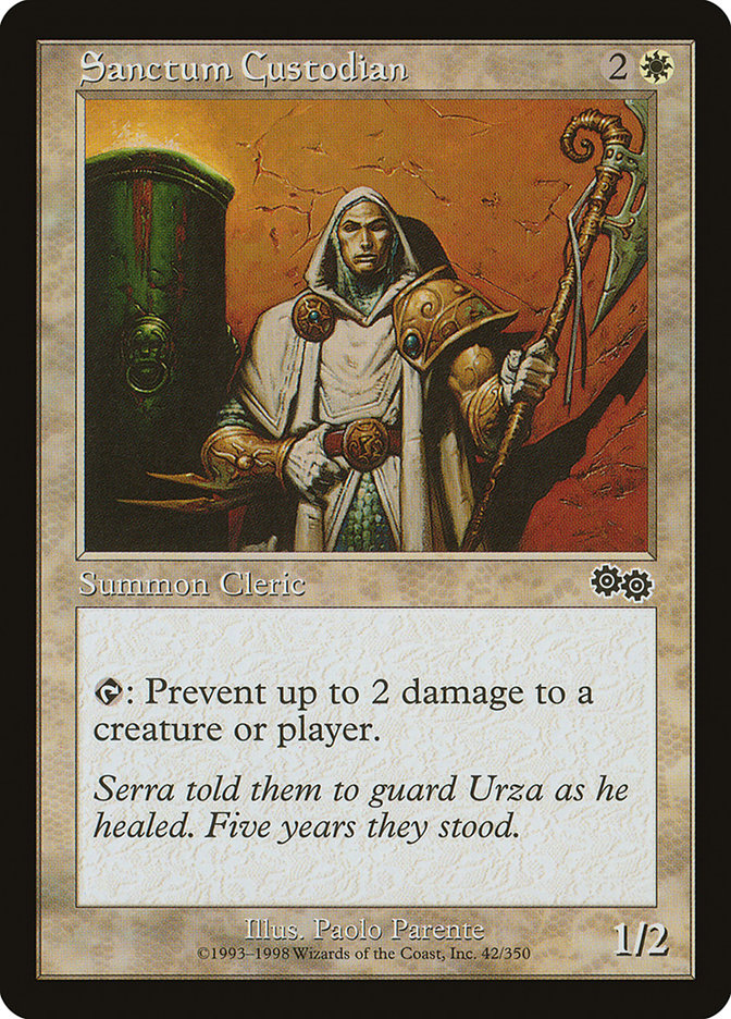 Sanctum Custodian [Urza's Saga] | Empire Gaming NC