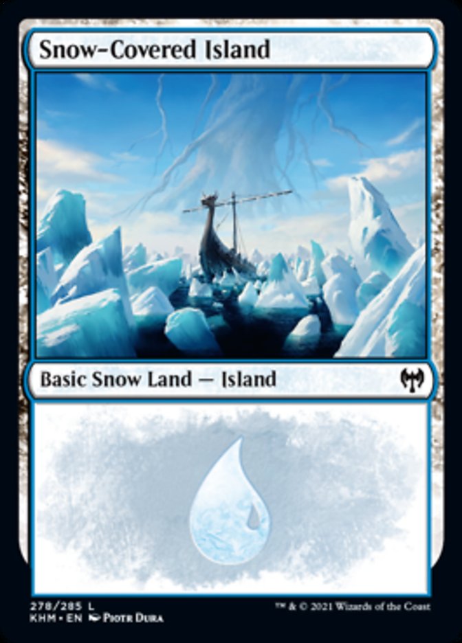 Snow-Covered Island (278) [Kaldheim] | Empire Gaming NC