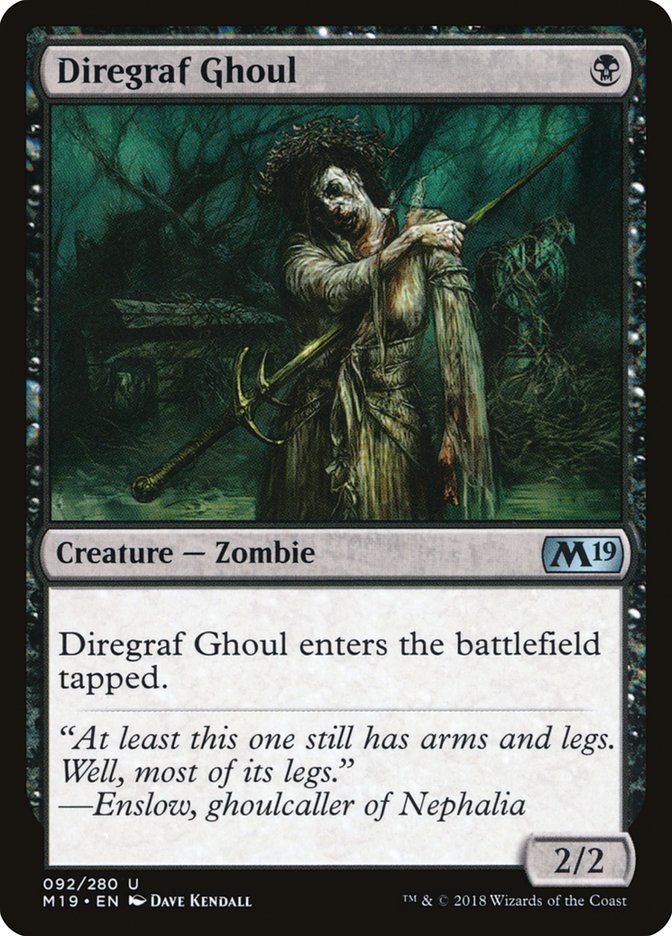 Diregraf Ghoul [Core Set 2019] | Empire Gaming NC