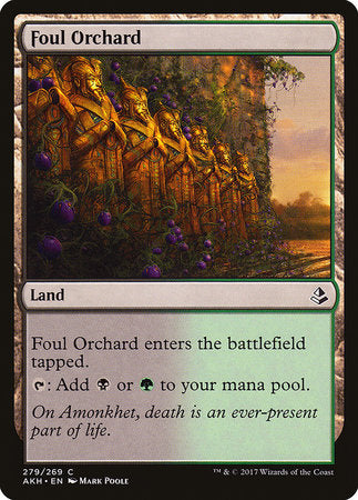 Foul Orchard [Amonkhet] | Empire Gaming NC