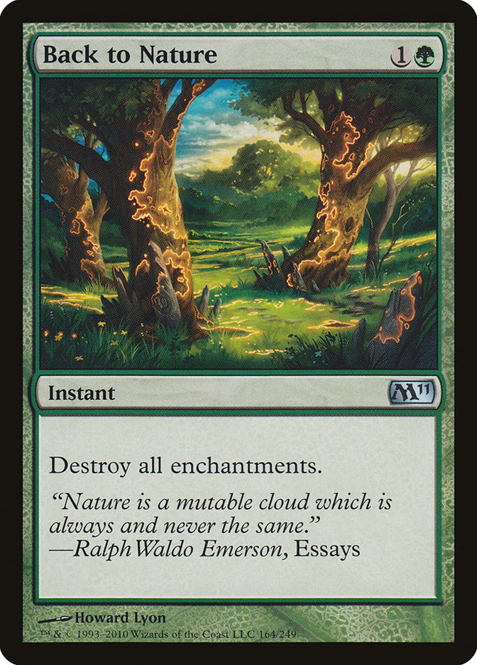 Back to Nature [Magic 2011] | Empire Gaming NC