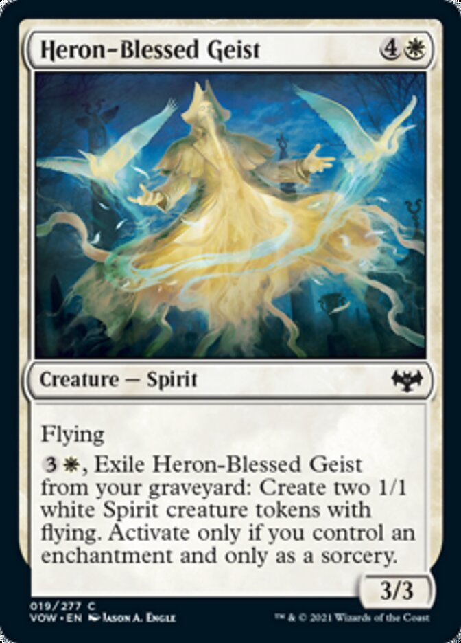 Heron-Blessed Geist [Innistrad: Crimson Vow] | Empire Gaming NC