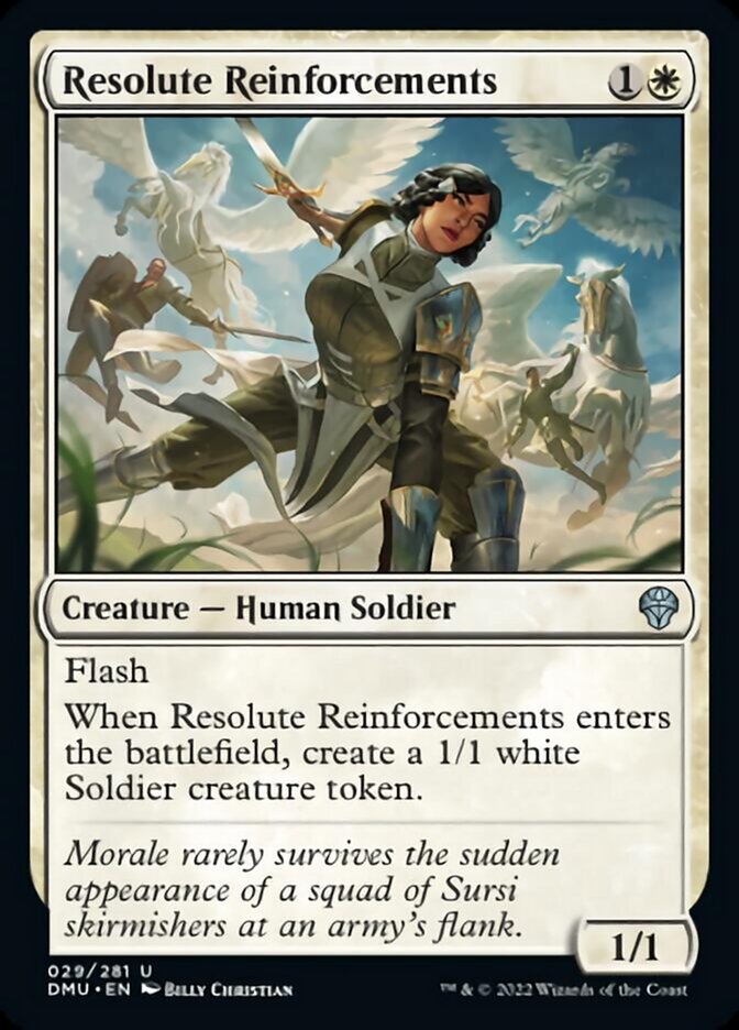 Resolute Reinforcements [Dominaria United] | Empire Gaming NC