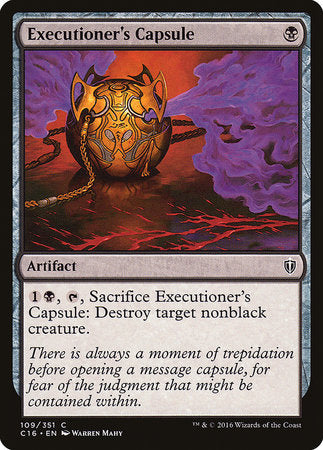 Executioner's Capsule [Commander 2016] | Empire Gaming NC