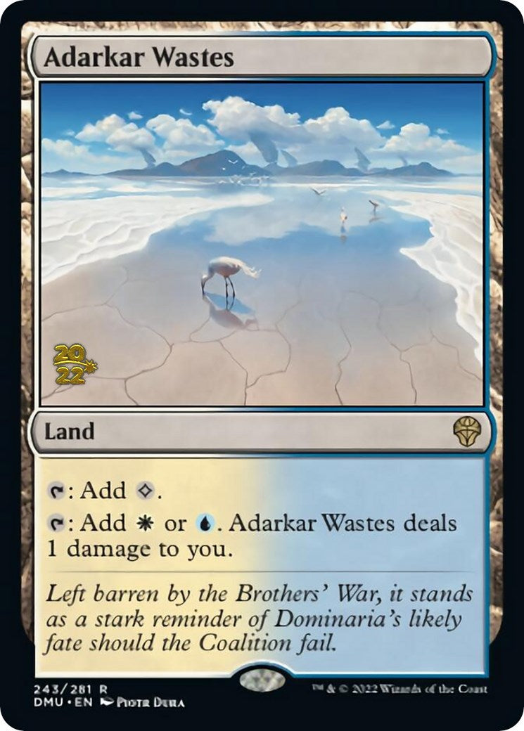 Adarkar Wastes [Dominaria United Prerelease Promos] | Empire Gaming NC