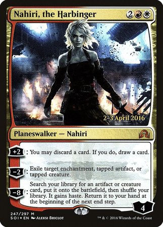 Nahiri, the Harbinger [Shadows over Innistrad Promos] | Empire Gaming NC