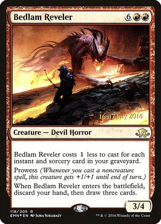 Bedlam Reveler [Eldritch Moon Promos] | Empire Gaming NC