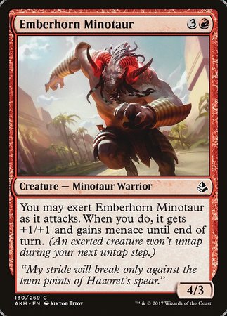 Emberhorn Minotaur [Amonkhet] | Empire Gaming NC