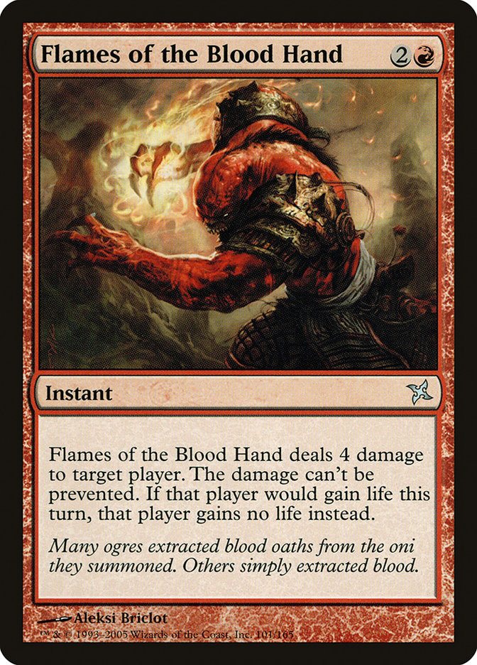 Flames of the Blood Hand [Betrayers of Kamigawa] | Empire Gaming NC