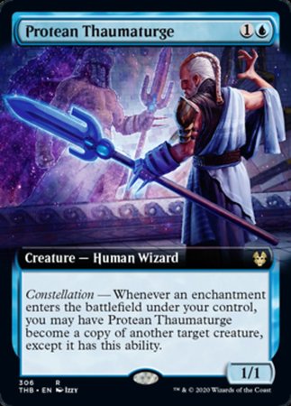 Protean Thaumaturge (Extended Art) [Theros Beyond Death] | Empire Gaming NC