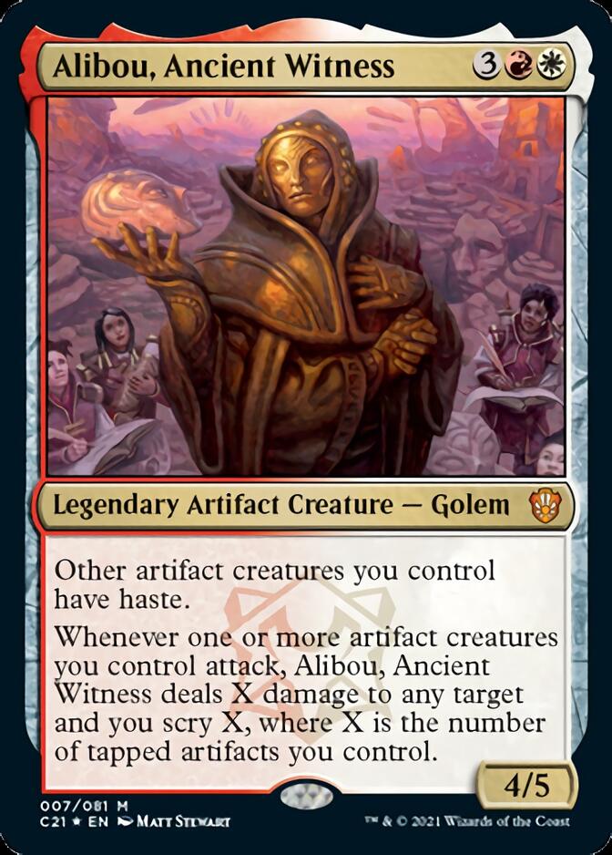 Alibou, Ancient Witness [Commander 2021] | Empire Gaming NC