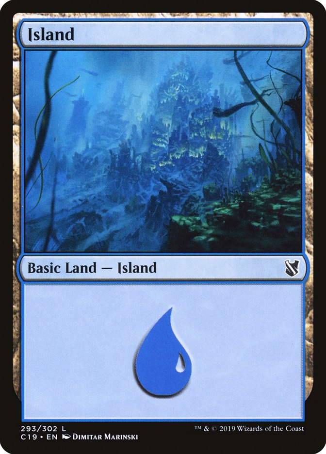 Island (293) [Commander 2019] | Empire Gaming NC