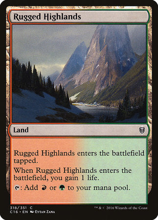 Rugged Highlands [Commander 2016] | Empire Gaming NC