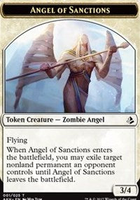 Angel of Sanctions // Drake Token [Amonkhet Tokens] | Empire Gaming NC