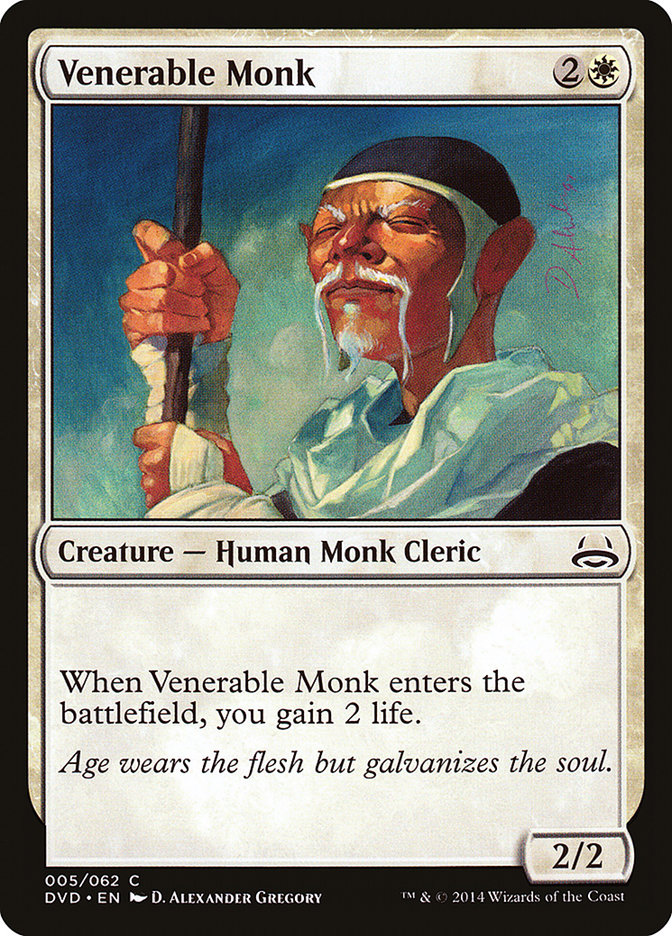 Venerable Monk (Divine vs. Demonic) [Duel Decks Anthology] | Empire Gaming NC