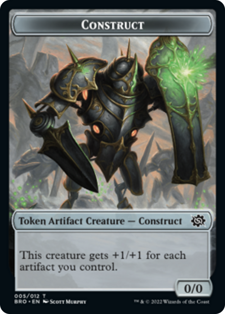 Construct Token (005) [The Brothers' War Tokens] | Empire Gaming NC