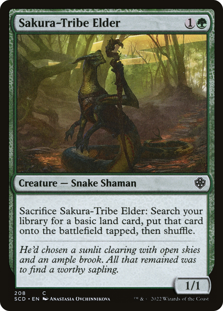 Sakura-Tribe Elder [Starter Commander Decks] | Empire Gaming NC