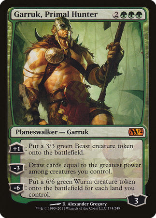 Garruk, Primal Hunter [Magic 2012] | Empire Gaming NC