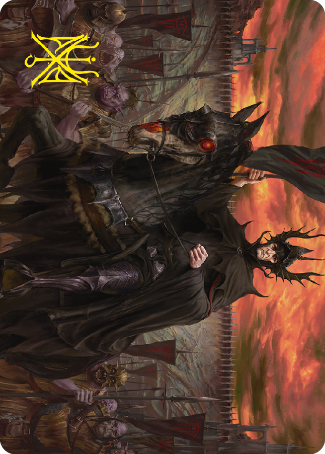The Mouth of Sauron Art Card (Gold-Stamped Signature) [The Lord of the Rings: Tales of Middle-earth Art Series] | Empire Gaming NC