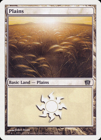 Plains (333) [Eighth Edition] | Empire Gaming NC