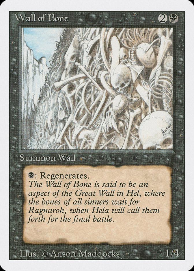 Wall of Bone [Revised Edition] | Empire Gaming NC