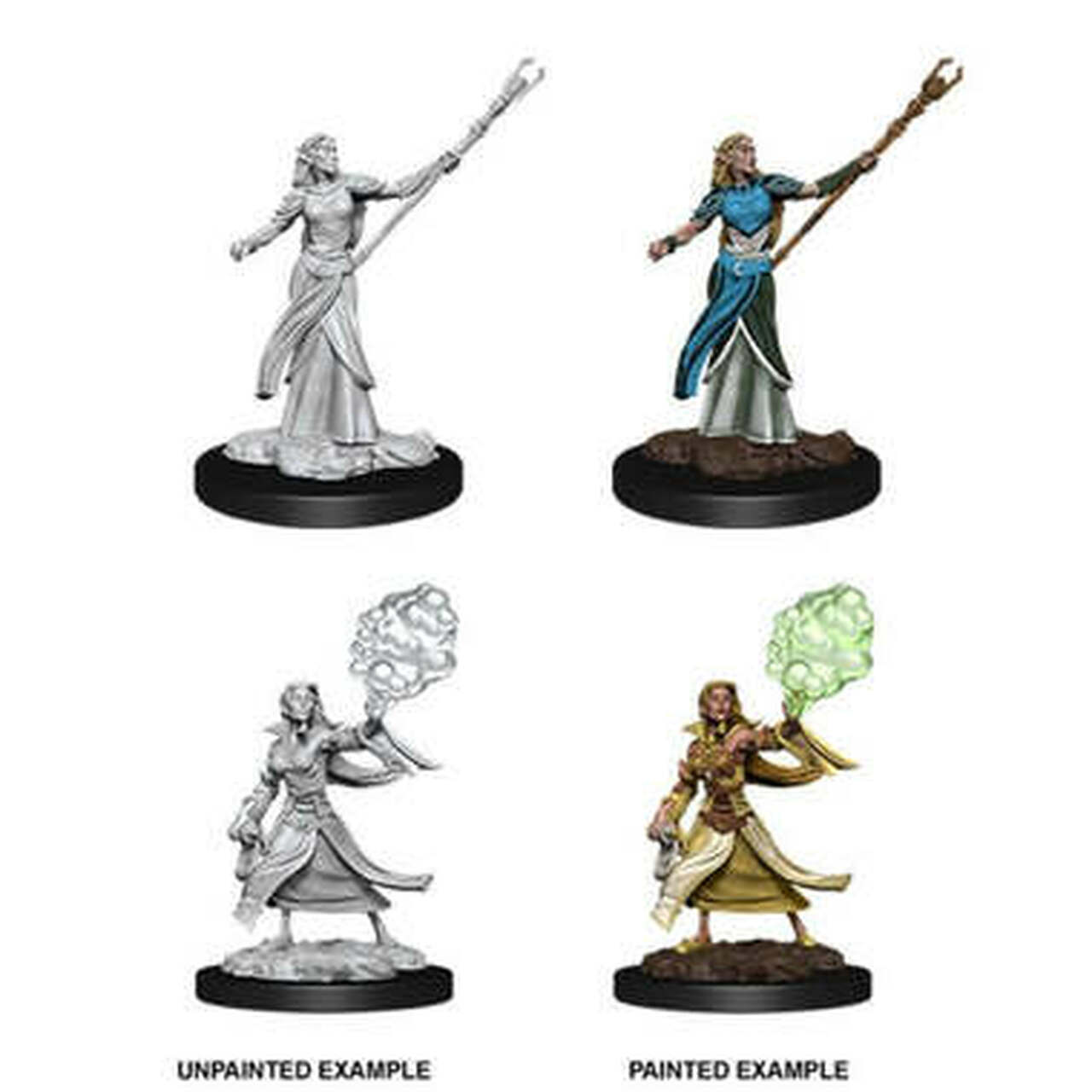 DUNGEONS & DRAGONS: NOLZUR'S MARVELOUS UNPAINTED MINIATURES - FEMALE ELF SORCERER | Empire Gaming NC