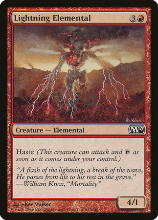 Lightning Elemental [Magic 2010] | Empire Gaming NC