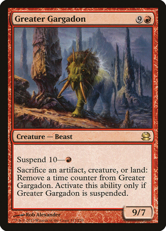 Greater Gargadon [Modern Masters] | Empire Gaming NC