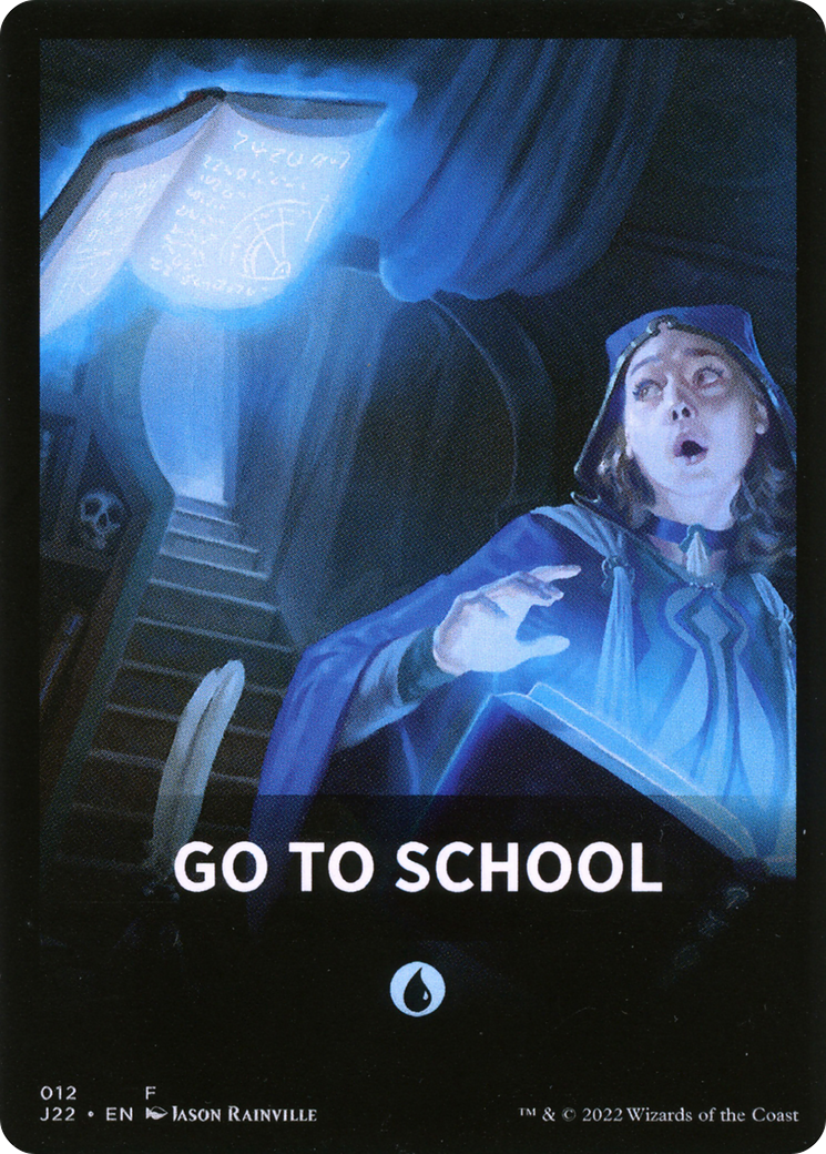 Go to School Theme Card [Jumpstart 2022 Front Cards] | Empire Gaming NC