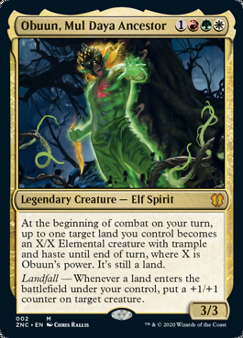 Obuun, Mul Daya Ancestor [Commander: Zendikar Rising] | Empire Gaming NC