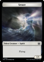 Spirit (9) // Treasure Double-Sided Token [March of the Machine Commander Tokens] | Empire Gaming NC