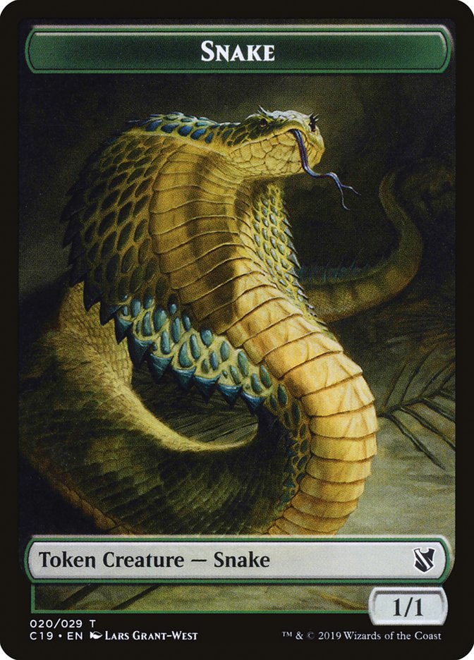 Snake [Commander 2019 Tokens] | Empire Gaming NC