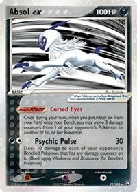 Absol ex (92) [Power Keepers] | Empire Gaming NC