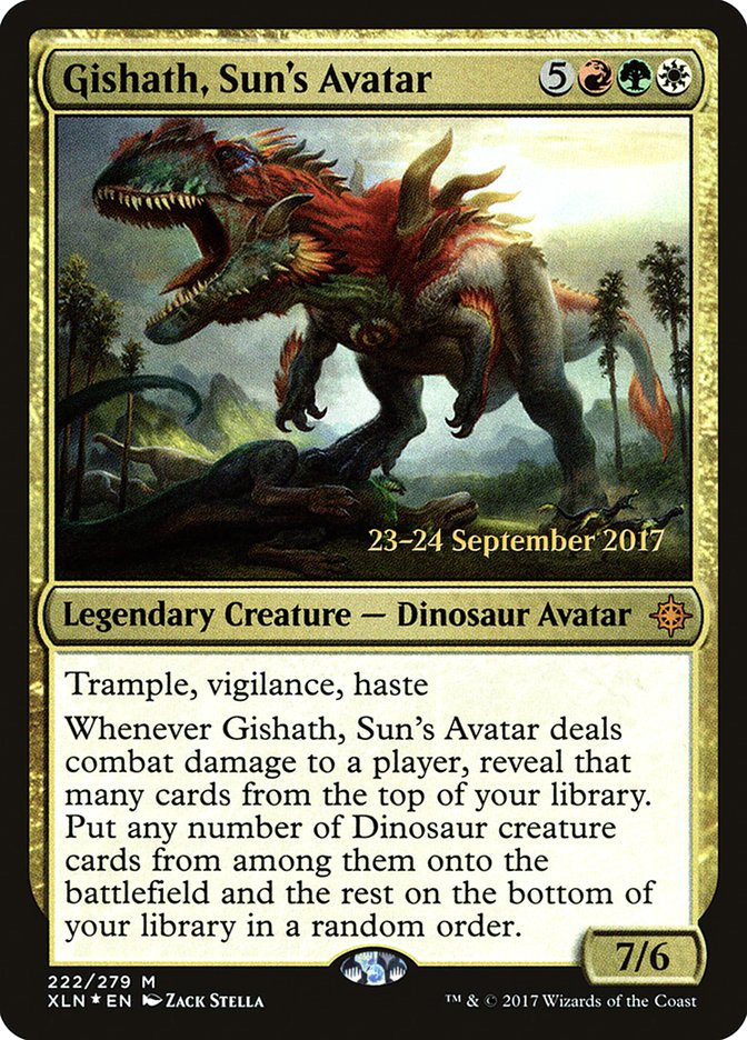 Gishath, Sun's Avatar [Ixalan Promos] | Empire Gaming NC