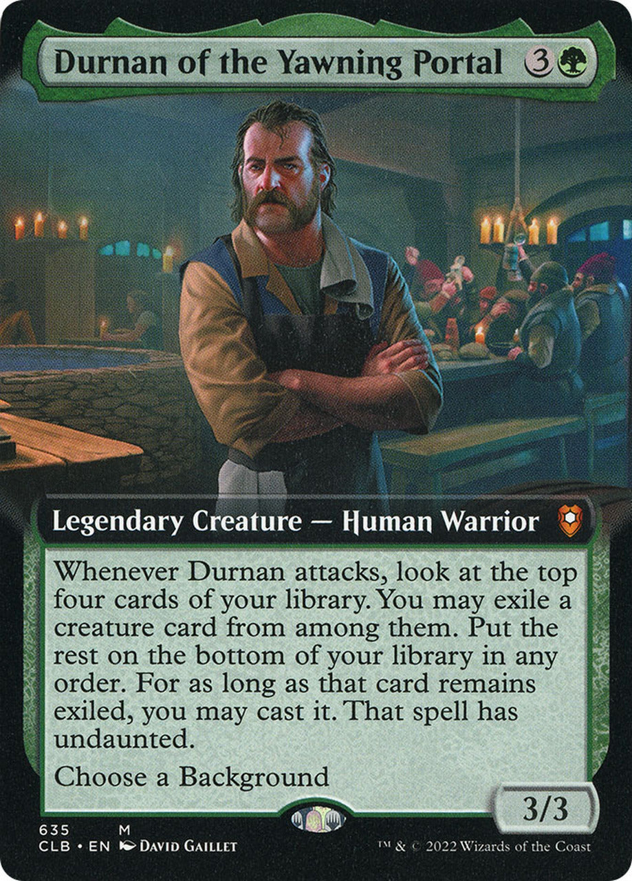 Durnan of the Yawning Portal (Extended Art) [Commander Legends: Battle for Baldur's Gate] | Empire Gaming NC