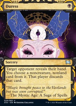 Duress (Etched Foil) [Strixhaven Mystical Archive] | Empire Gaming NC