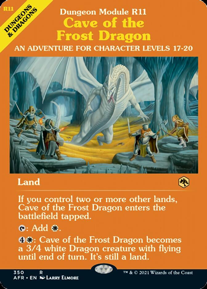 Cave of the Frost Dragon (Dungeon Module) [Dungeons & Dragons: Adventures in the Forgotten Realms] | Empire Gaming NC