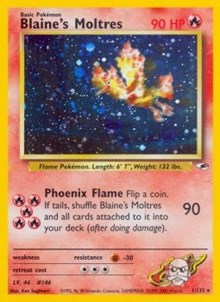 Blaine's Moltres (1) [Gym Heroes] | Empire Gaming NC