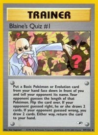 Blaine's Quiz #1 (97) [Gym Heroes] | Empire Gaming NC