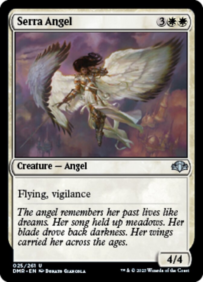 Serra Angel [Dominaria Remastered] | Empire Gaming NC