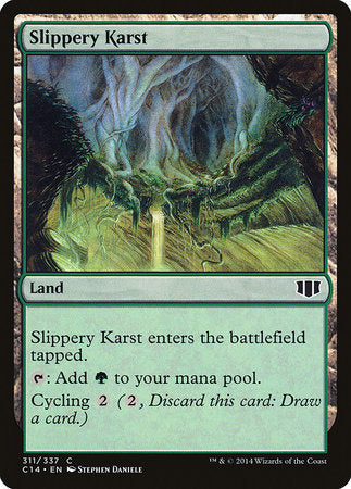 Slippery Karst [Commander 2014] | Empire Gaming NC