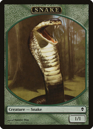 Snake Token [Zendikar Tokens] | Empire Gaming NC