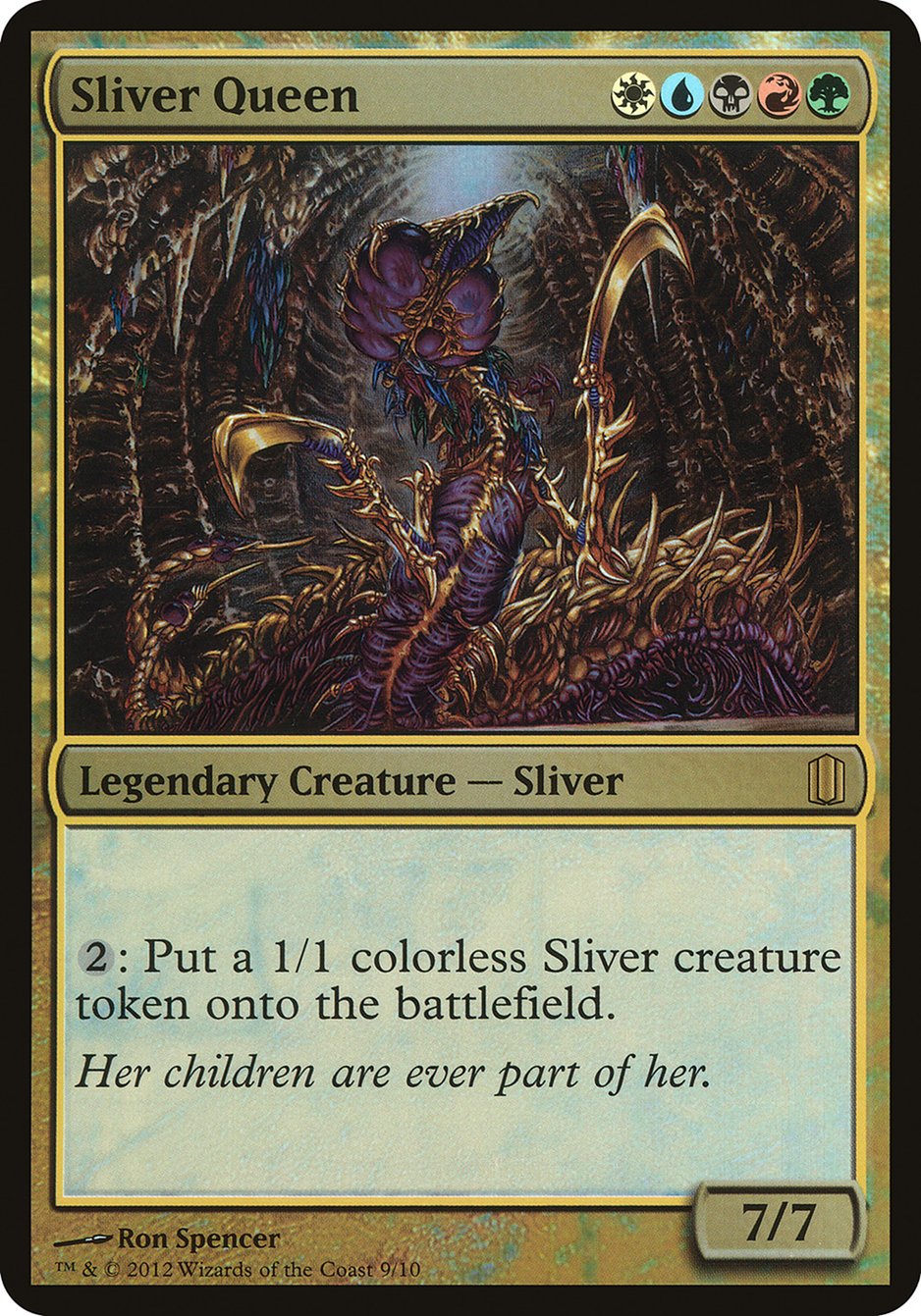 Sliver Queen (Commander's Arsenal) [Oversize Cards] | Empire Gaming NC